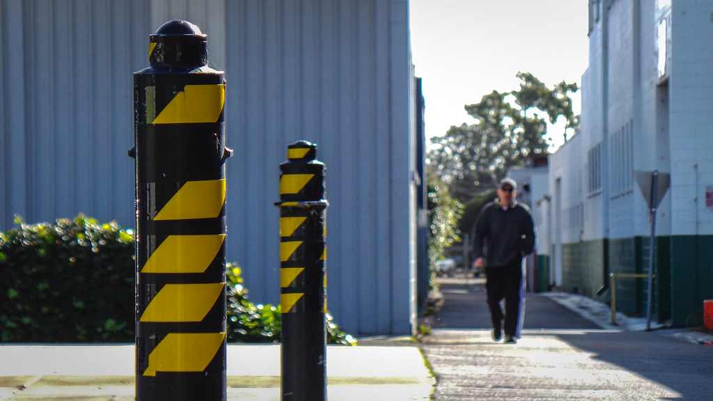 cement bollards