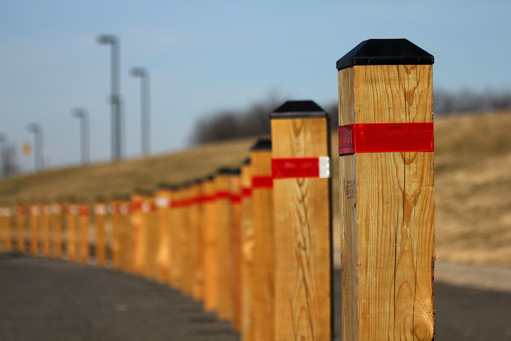 bollards with lights