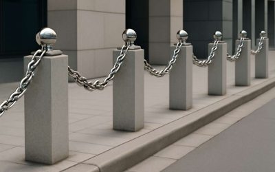 Secure Your Space with Stylish and Durable Bollards with Chain Loop Solutions