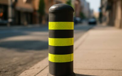 Enhance visibility with bollards with reflective tape for safer, smarter traffic.