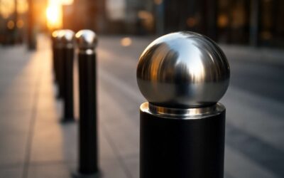 First Impressions Start Here with bollards caps: Sleek, Durable Protection