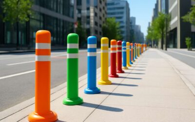 Bold bollards plastic deliver safer streets and cleaner design.