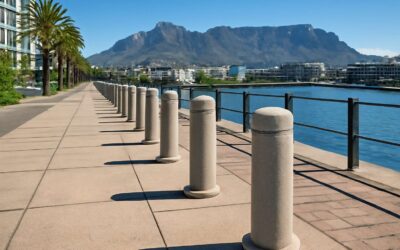 Smart, durable security with concrete bollards cape town for safer streets!