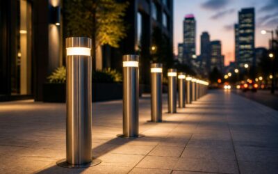 Bollards barrier stop vehicles, protect people, and secure property.